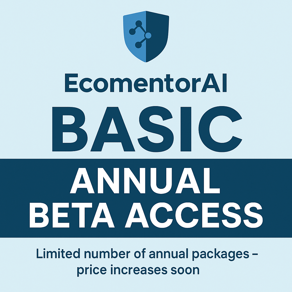 EcomentorAI Basic Annual Plan (Beta 2025)
